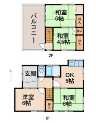 一戸建15725の物件間取画像